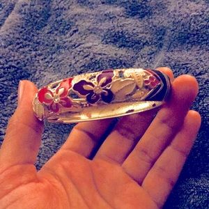 Gold Floral Bracelet